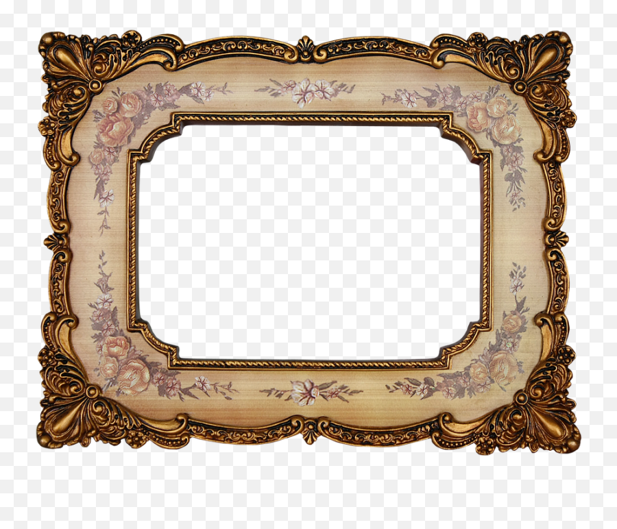 Antique Picture Frame Png - Antique Photo Frames Png Emoji,Picture Frame Png