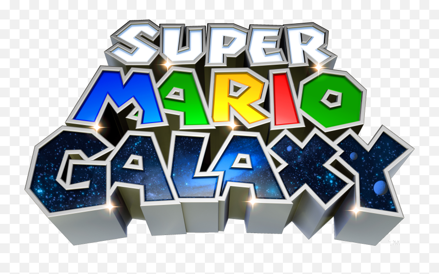 Super Mario Galaxy Png Transparent Png Png Collections At - Super Mario Galaxy Logo Emoji,Galaxy Png