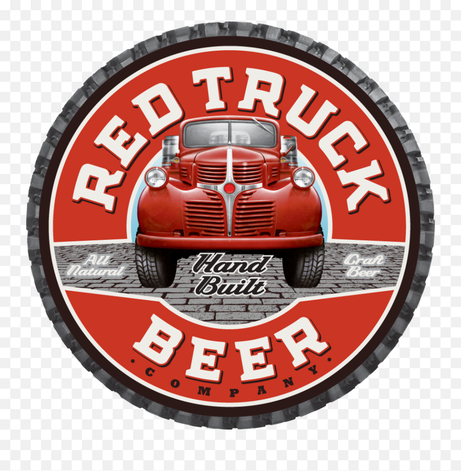 Red Truck Beer Company The Freshest Beer On Four Wheels - Red Truck Brewing Logo Emoji,Beer Logo