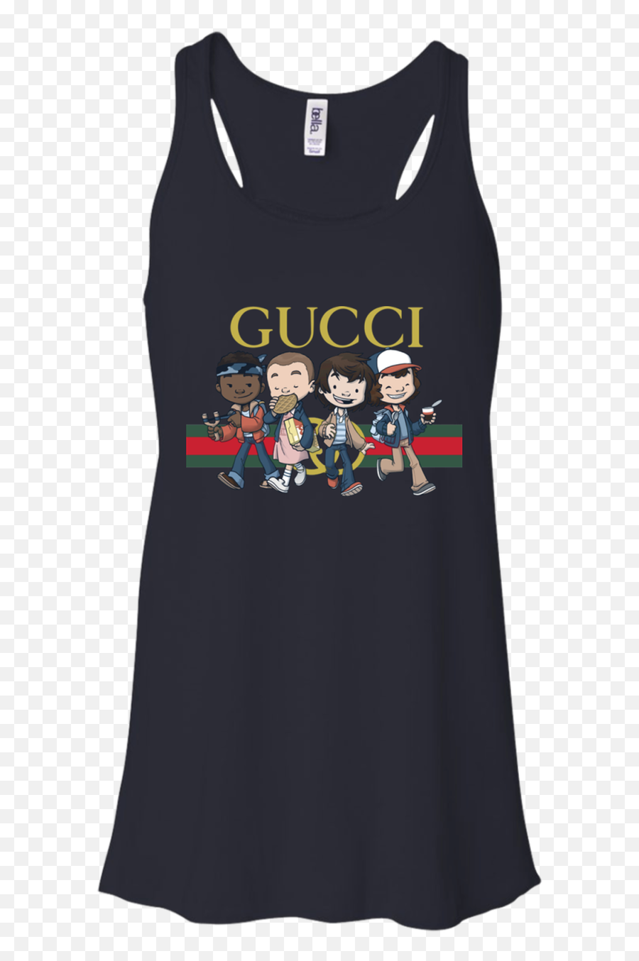 For Fun Gucci Logo And Stranger Things Emoji,Gucci Logo T Shirt