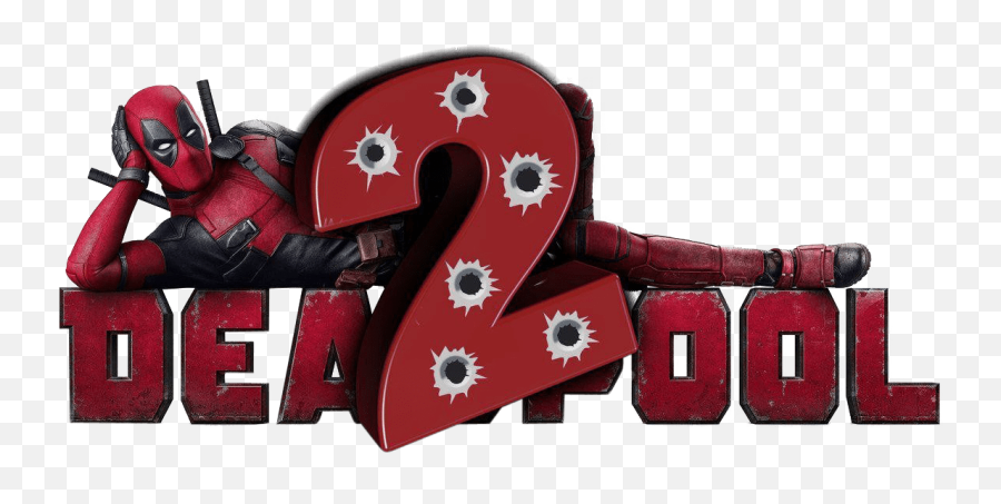 Deadpool 2 Movie Logo Png Image With No - Deadpool Emoji,Deadpool 2 Logo