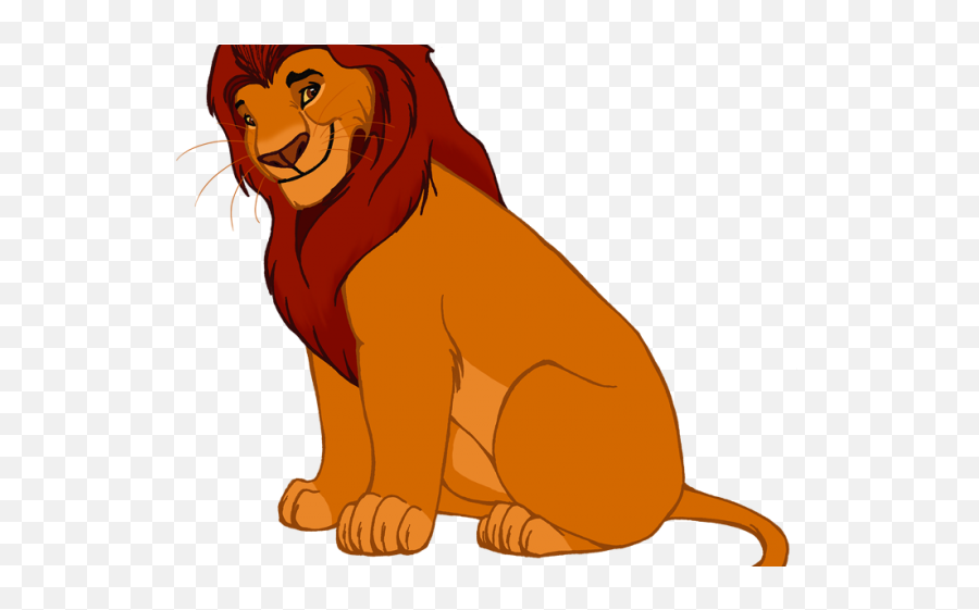 Download Mufasa Clipart Sleeping Lion - Lion King Clipart Emoji,King Clipart