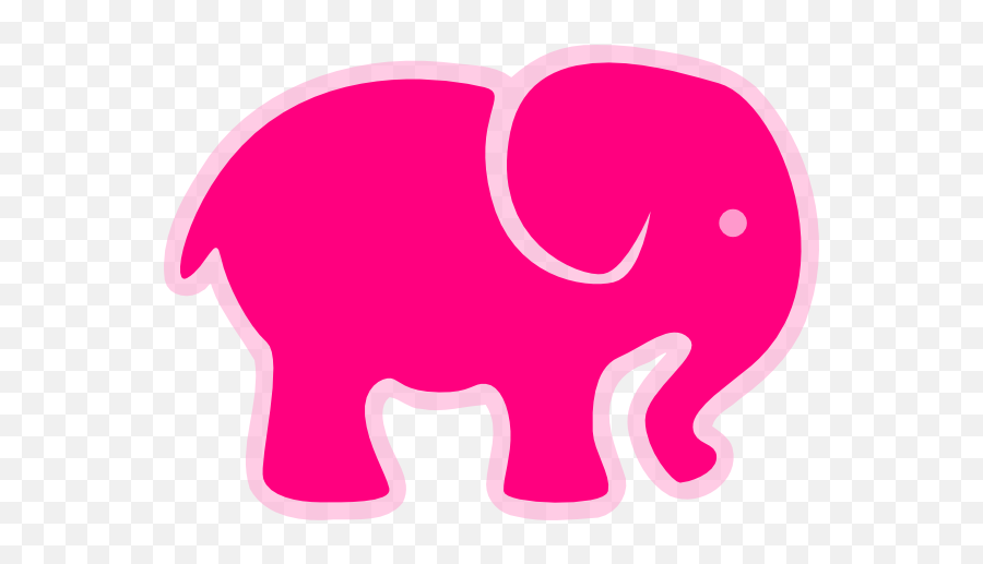 Download Image Of Elephant Outline Elephant Png Image - Pink Elephant Clipart Emoji,Elephant Png