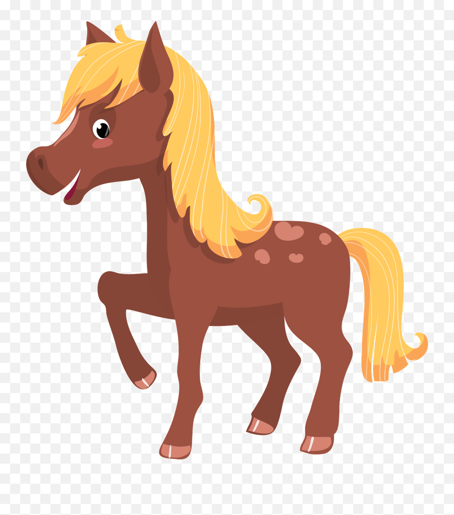 Horse Clipart Free Download Transparent Png Creazilla - Fictional Character Emoji,Horse Clipart