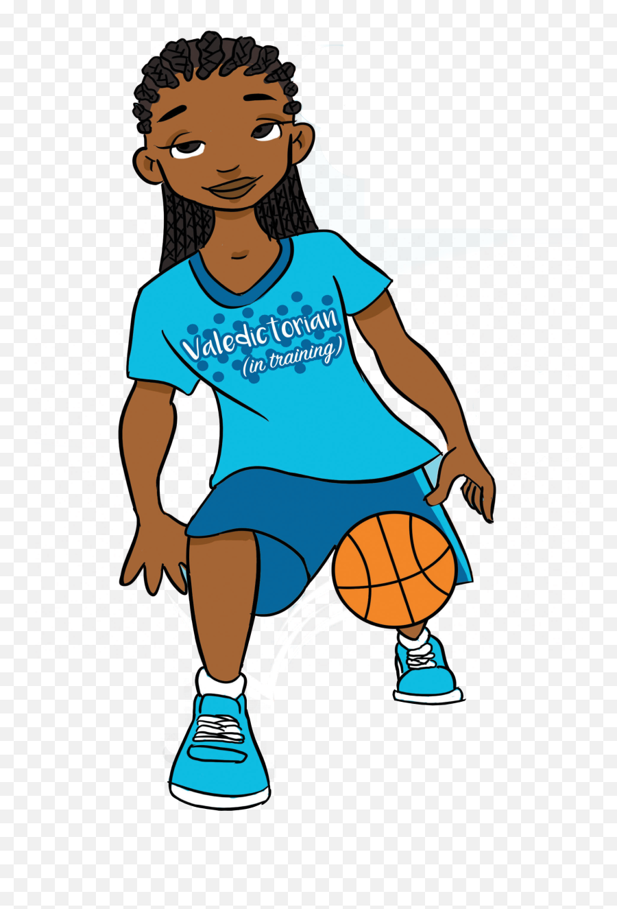 Ceremony Clipart Valedictorian - Dribble Basketball Png Emoji,Basketball Ball Clipart