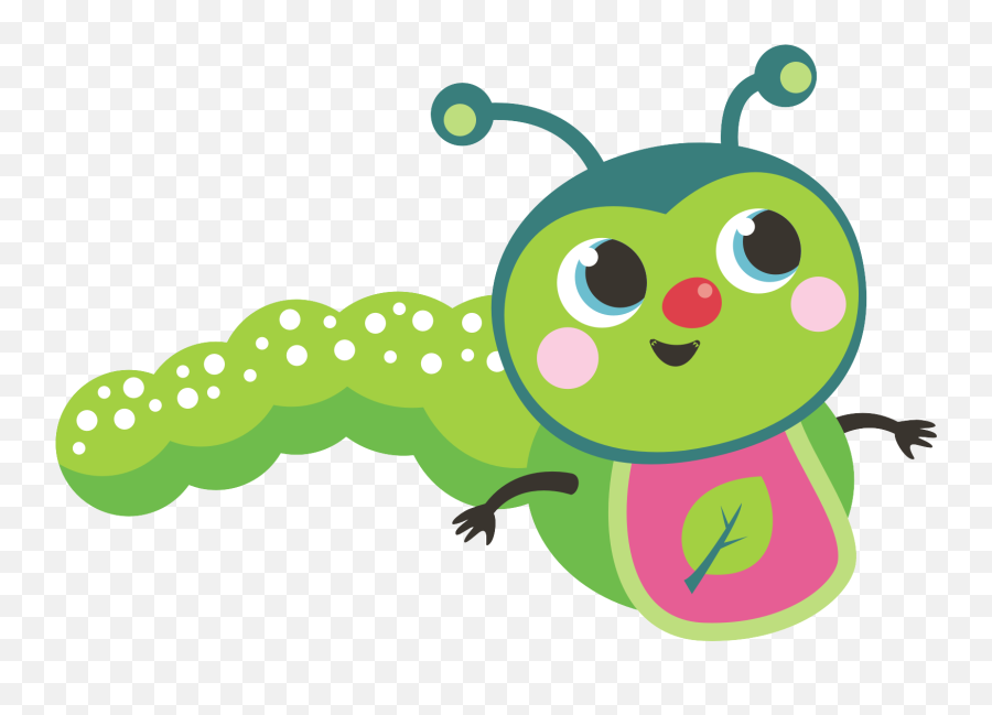 Inchworm Clipart Wiggly Worm Inchworm Wiggly Worm - Caterpillar Cartoons No Background Emoji,Worm Clipart