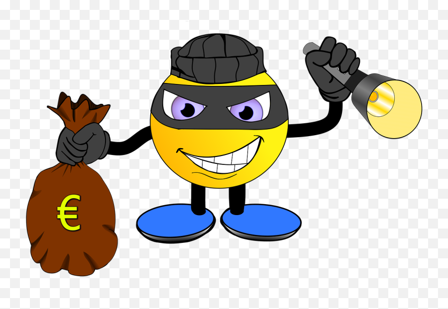 Download Free Photo Of Flashlight Predator Bandit Theft Emoji,Criminals Clipart