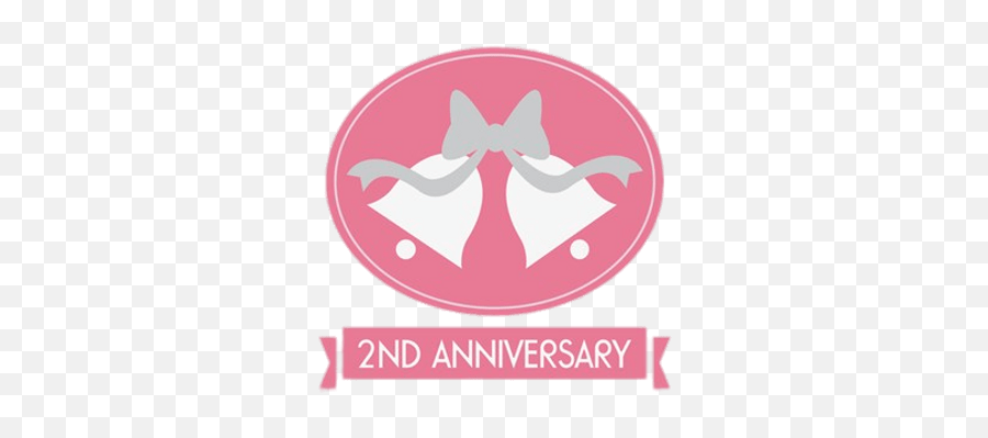 2nd Anniversary Wedding Bells Png Hd Transparent Background Emoji,Wedding Transparent Background