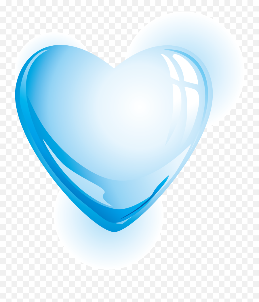 Euclidean Vector Heart Water Drop - Heartshaped Water Png Emoji,Heart Shaped Clipart