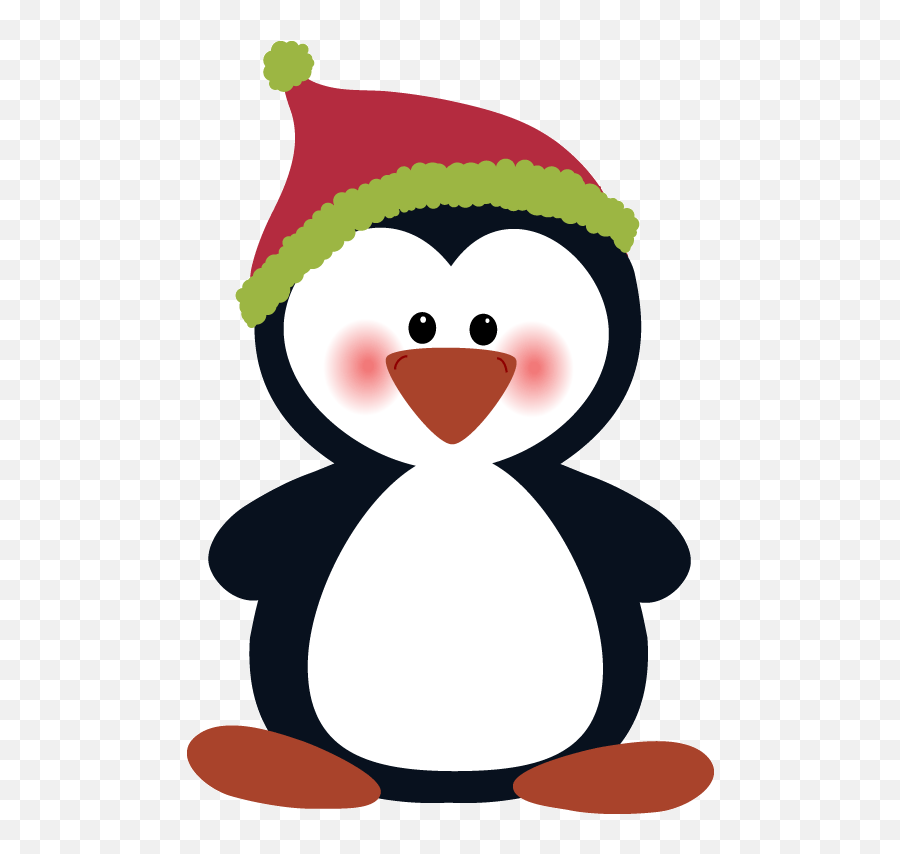 Penguin Clipart Christmas Pictures To Draw Cute Christmas - Christmas Clip Art Penguin Emoji,Penguin Clipart