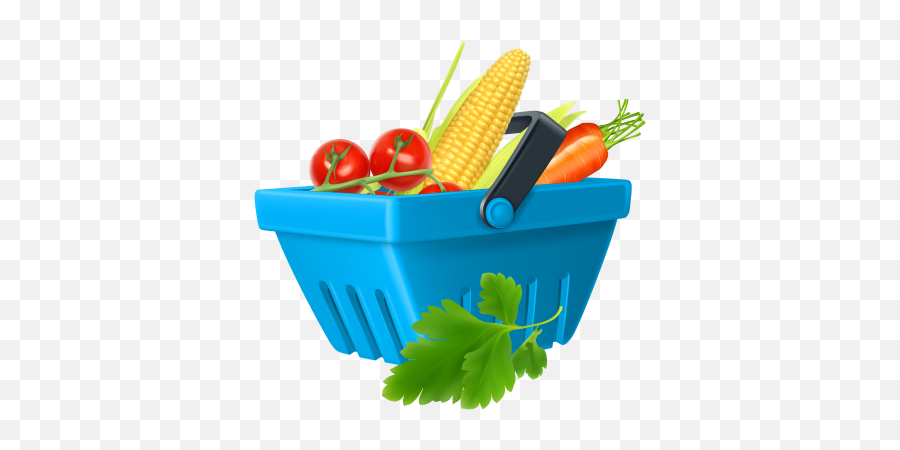 Vegetables Free Png Transparent - Vegetable Basket Clipart Png Emoji,Veggies Png