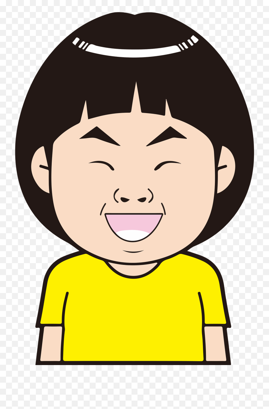 Man Otaku Mania - Asian Laughing Cartoon Emoji,Laugh Clipart