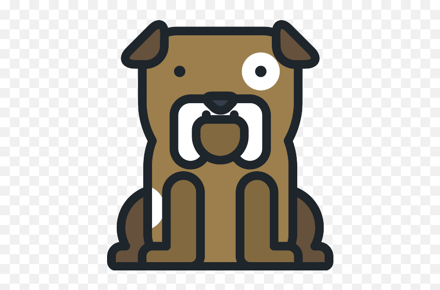 Bulldog Vector Svg Icon 4 - Png Repo Free Png Icons Bulldog Emoji,Bulldog Png