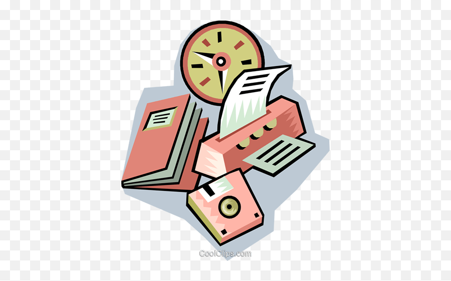 Business Report Printing Royalty Free - Business Report Clipart Png Emoji,Report Clipart