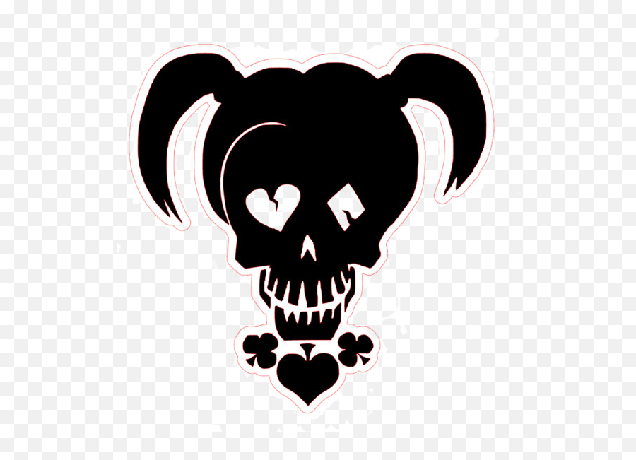 Suicide Squad Harley Quinn Logo Png - Harley Quinn Logo Emoji,Harley Quinn Logo