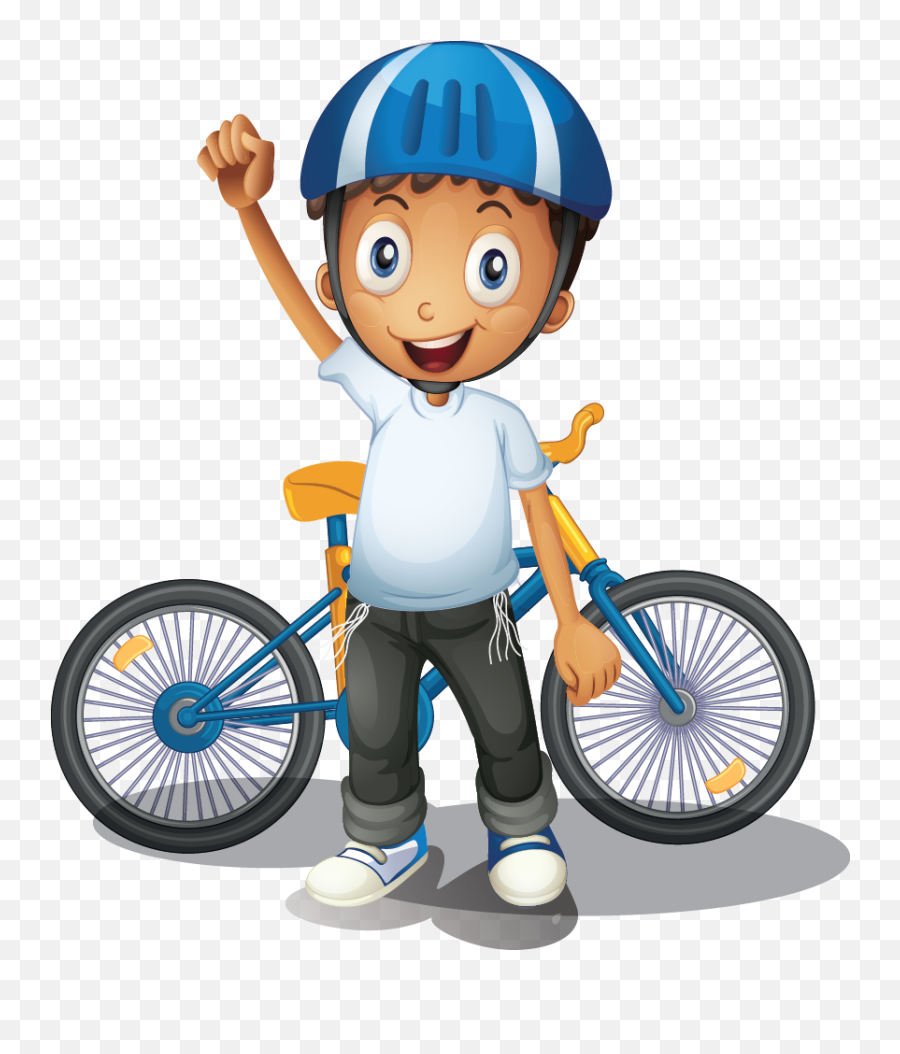 Bicycle Mountain Bike Clip Art Camp Transprent - People Emoji,Ride A Bike Clipart