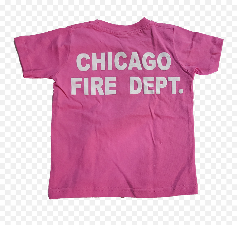 Cfd Toddler Pink Duty Shirt Emoji,Chicago Fire Department Logo
