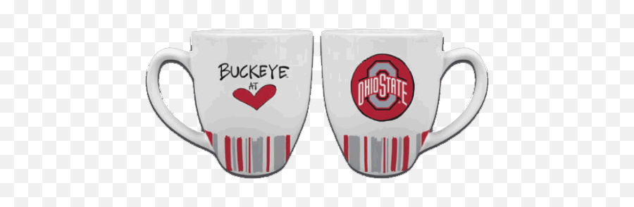 Osu Cups And Mugs Gt049 - Official Store Of Ohio State Emoji,Logo Coffee Cups