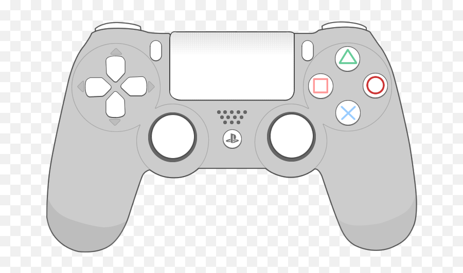 Playstation 4 Controller Cartoon Png - Vector Control Play 4 Emoji,Ps4 Controller Png
