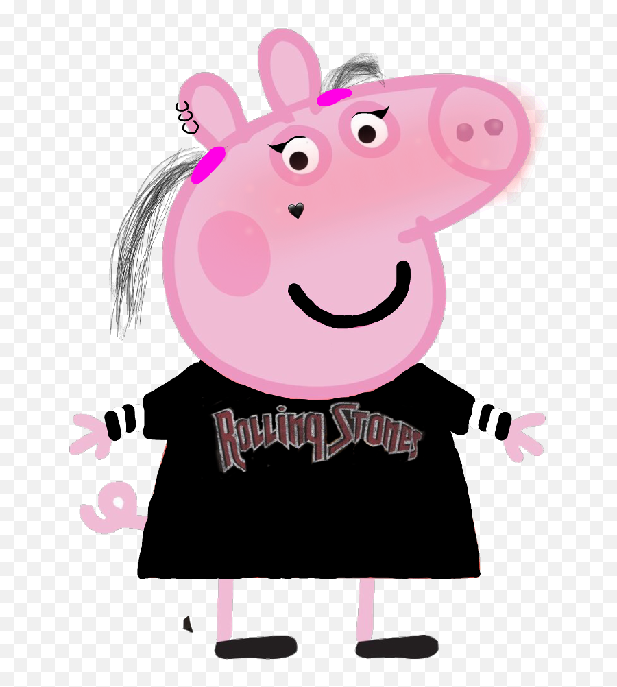 Peppa Pig - Egirl Peppa Emoji,Peppa Pig Clipart