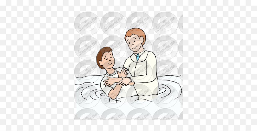 Baptism Picture For Classroom Therapy - Conversation Emoji,Baptism Clipart
