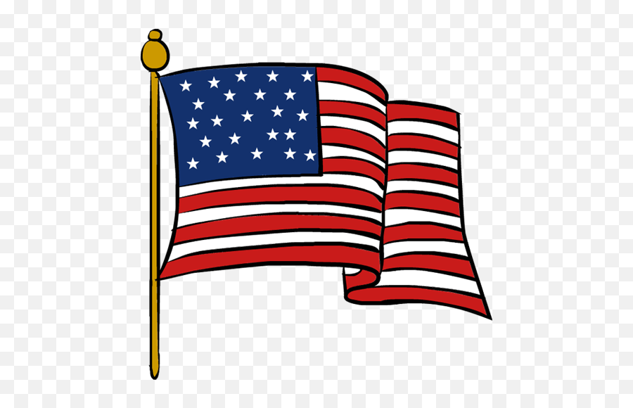 Clipart Veterans Day Flag - Clipart Veterans Day Emoji,Flag Clipart