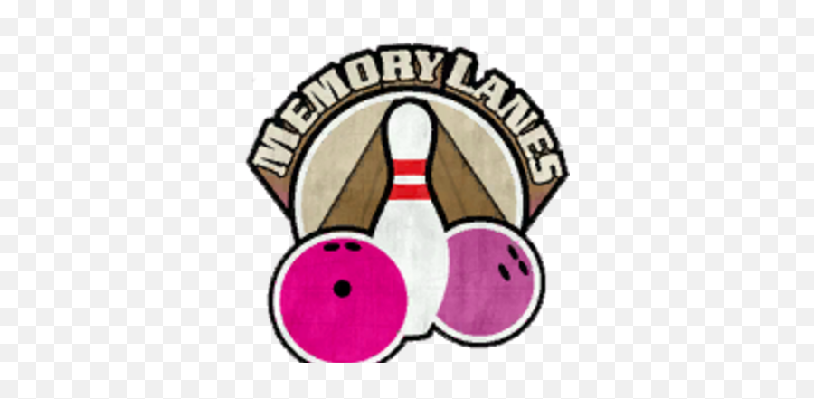 Memory Lanes - Memory Lanes Gta V Emoji,Bowling Logo