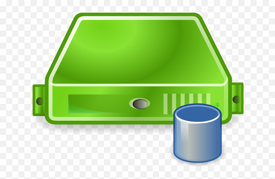 Server Database Green Icons Free Server Database Green Icon - Server Emoji,Icon Png