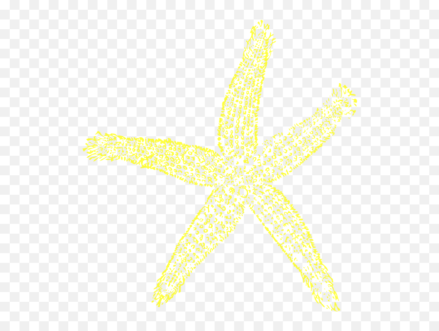Maehr Yellow Starfish Clip Art At Clkercom - Vector Clip Starfish Emoji,Starfish Clipart