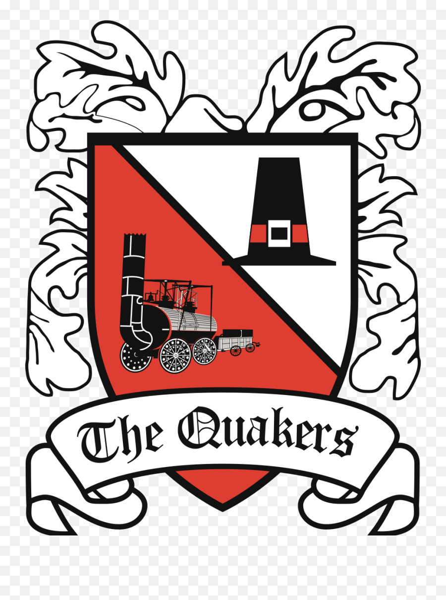 Darlington Fc Logo Clipart - Full Size Clipart 3351484 Darlington Football Club Logo Emoji,Quaker Logo