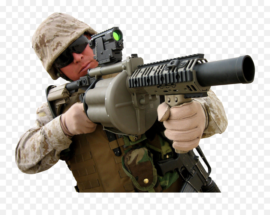 Gun Png Png Image With No Background - Grenade Launcher Emoji,Holding Gun Png