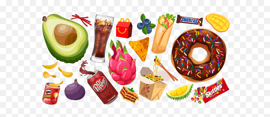 Food Drinks Cursor Collection - Food And Drinks Emoji,Food And Drinks Logos