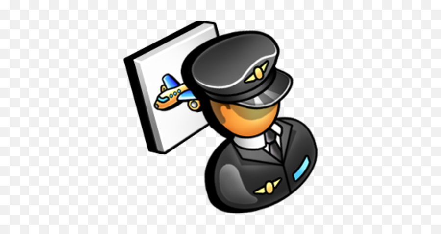 Pilot Icon - Icon Emoji,Pilot Clipart
