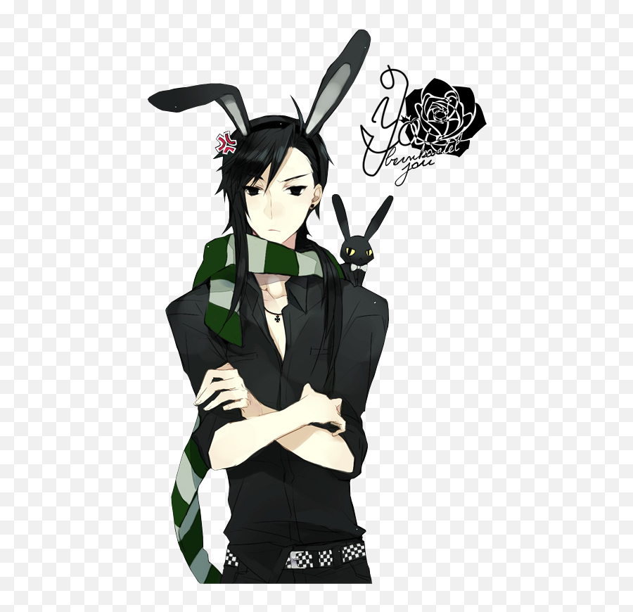 Png - Human March Hare Emoji,Anime Guy Png