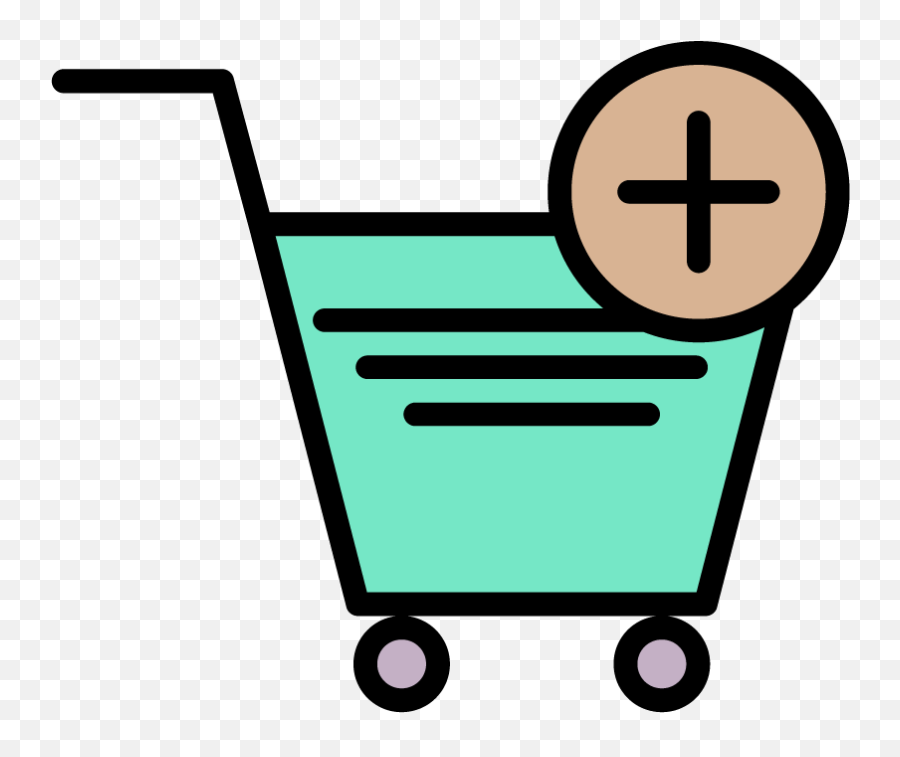 Cart Icon - Shopping Cart Transparent Png Original Size Png Emoji,Cart Icon Png