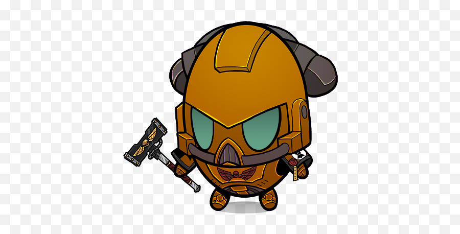 Imperial Fists Eggisare - Imperial Fists Chibi Emoji,Imperial Fists Logo