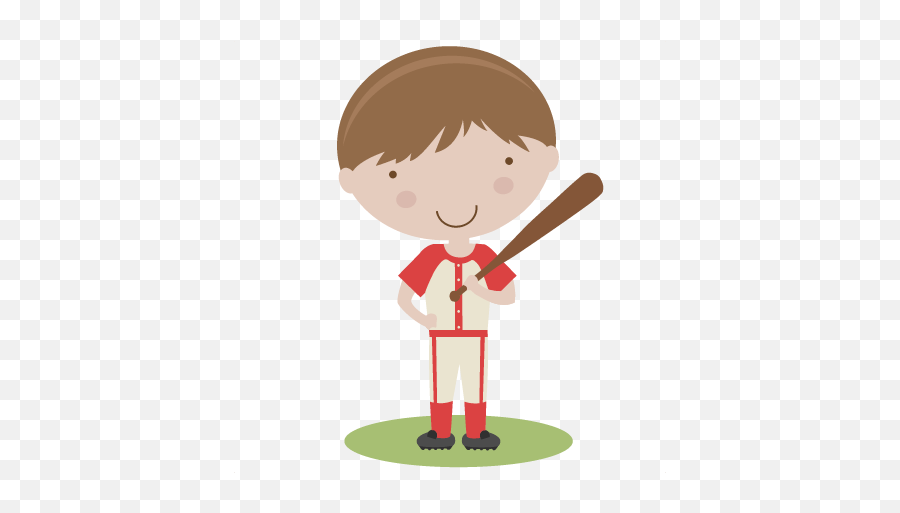 Download Hd Child Baseball Clipart - Transparent Clipart Boy Playing Baseball Clipart Emoji,Baseball Transparent Background
