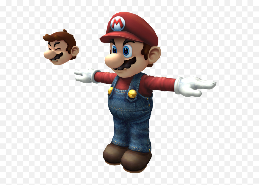 Wii - Super Smash Bros Brawl Mario The Models Resource Mario Brawl Model Emoji,Super Smash Bros Png