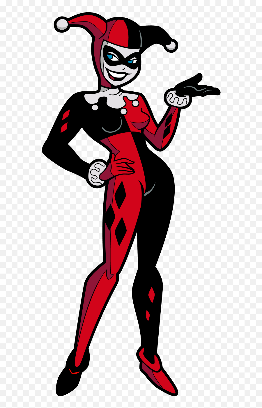 Harley Quinn - Classic Harley Quinn Animated Series Emoji,Harley Quinn Logo