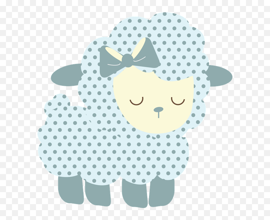 Lamb Clipart Baby Shower - Sheep Baby Shower Clipart Girly Emoji,Lamb Clipart