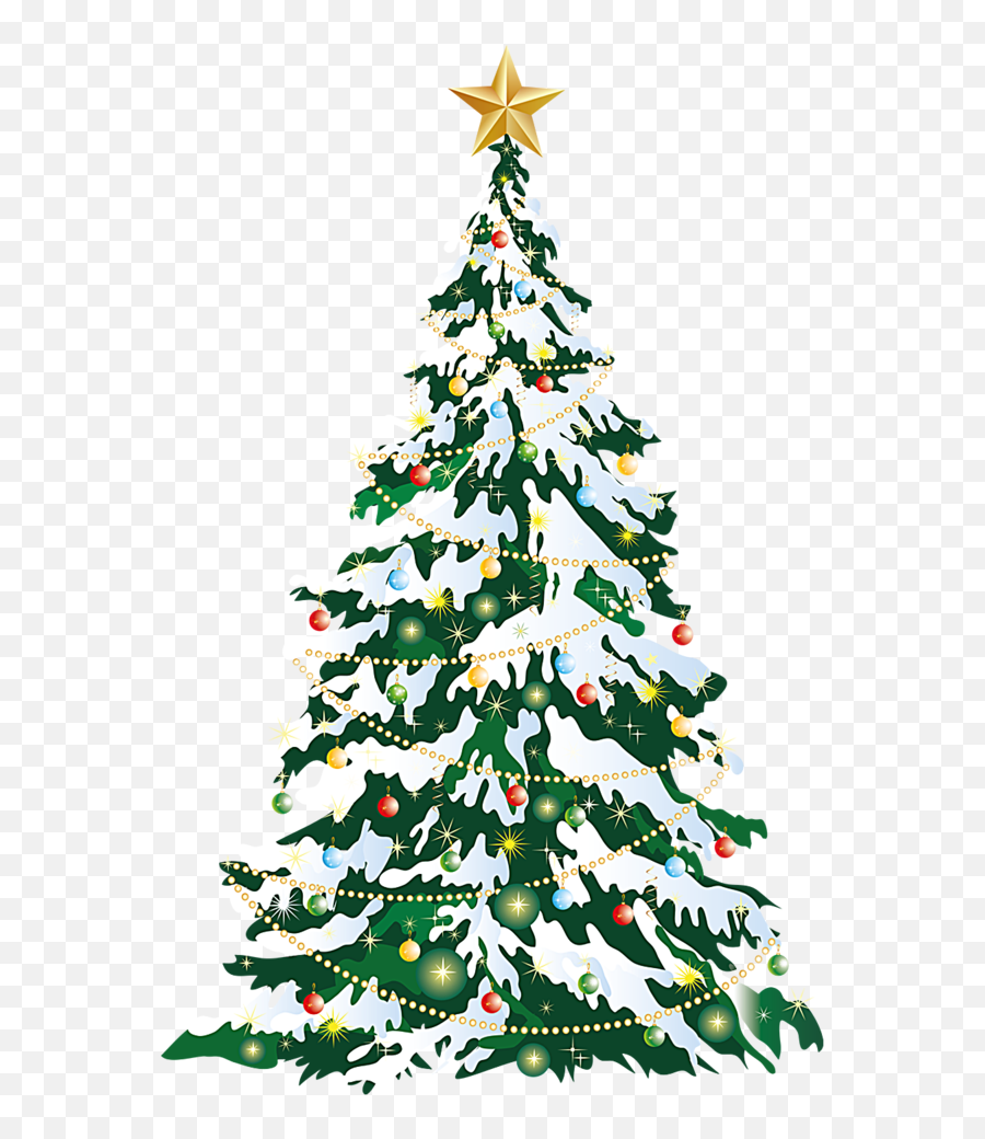 Christmas Tree Christmas Card Clip Art - Christmas Tree Png Emoji,Christmas Cards Clipart