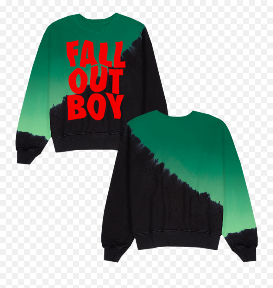 Fall Out Boy - Fall Out Boy Sweatshirt Green Emoji,Fall Out Boy Logo