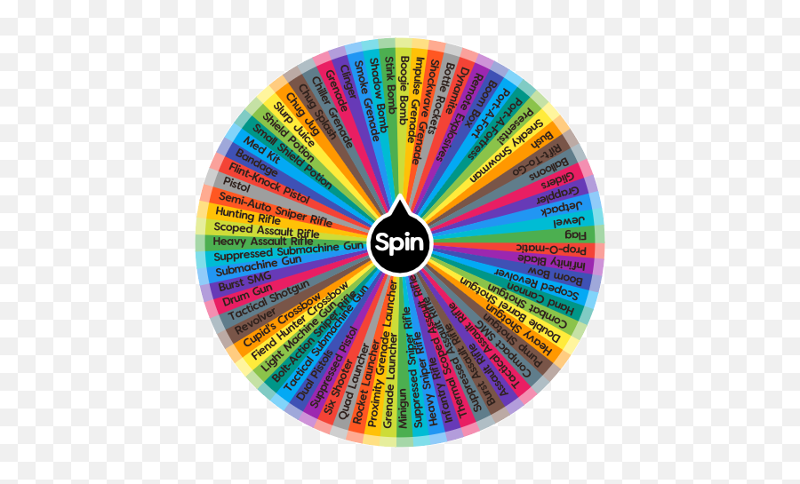 Fortnite Random Loot Spin The Wheel App Emoji,Fortnite Rocket Png