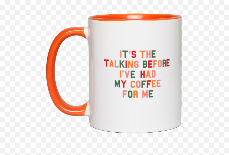Itu0027s The Talking For Me Mug - Funny Mugs Emoji,Cute Tiktok Logo