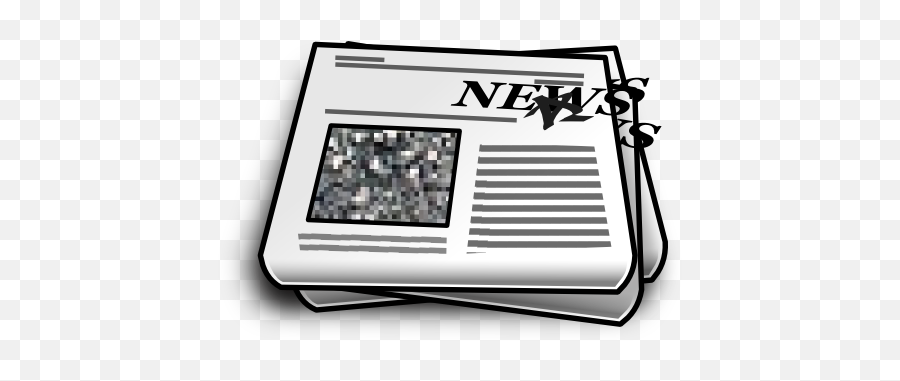 News Clipart - Newspaper Background Cartoon Emoji,News Clipart