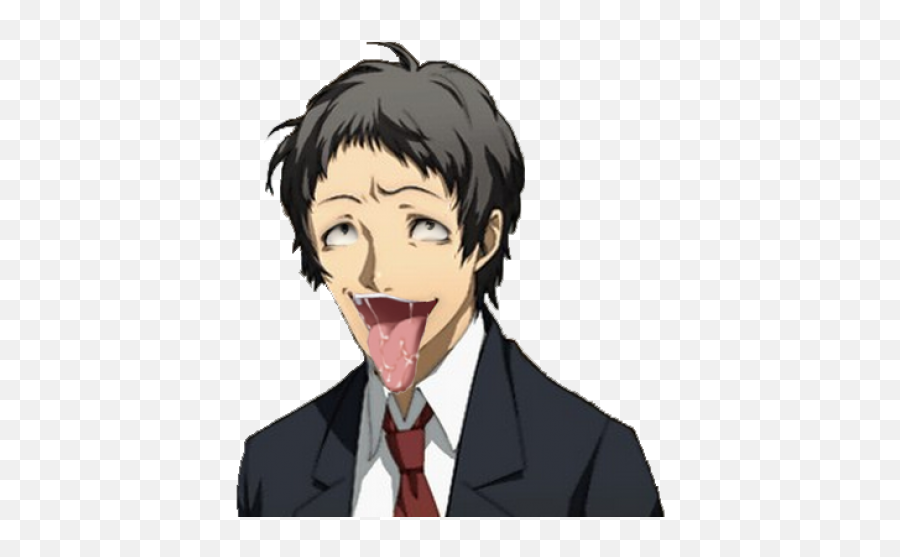 Tohru Adachi Screenshots Images And - Persona 4 Adachi Ahegao Emoji,Ahegao Face Png