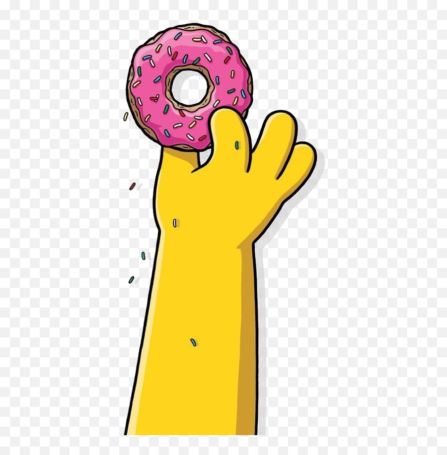 Donut Png Clipart Hd Png - Transparent The Simpsons Doughnut Emoji,Donut Clipart
