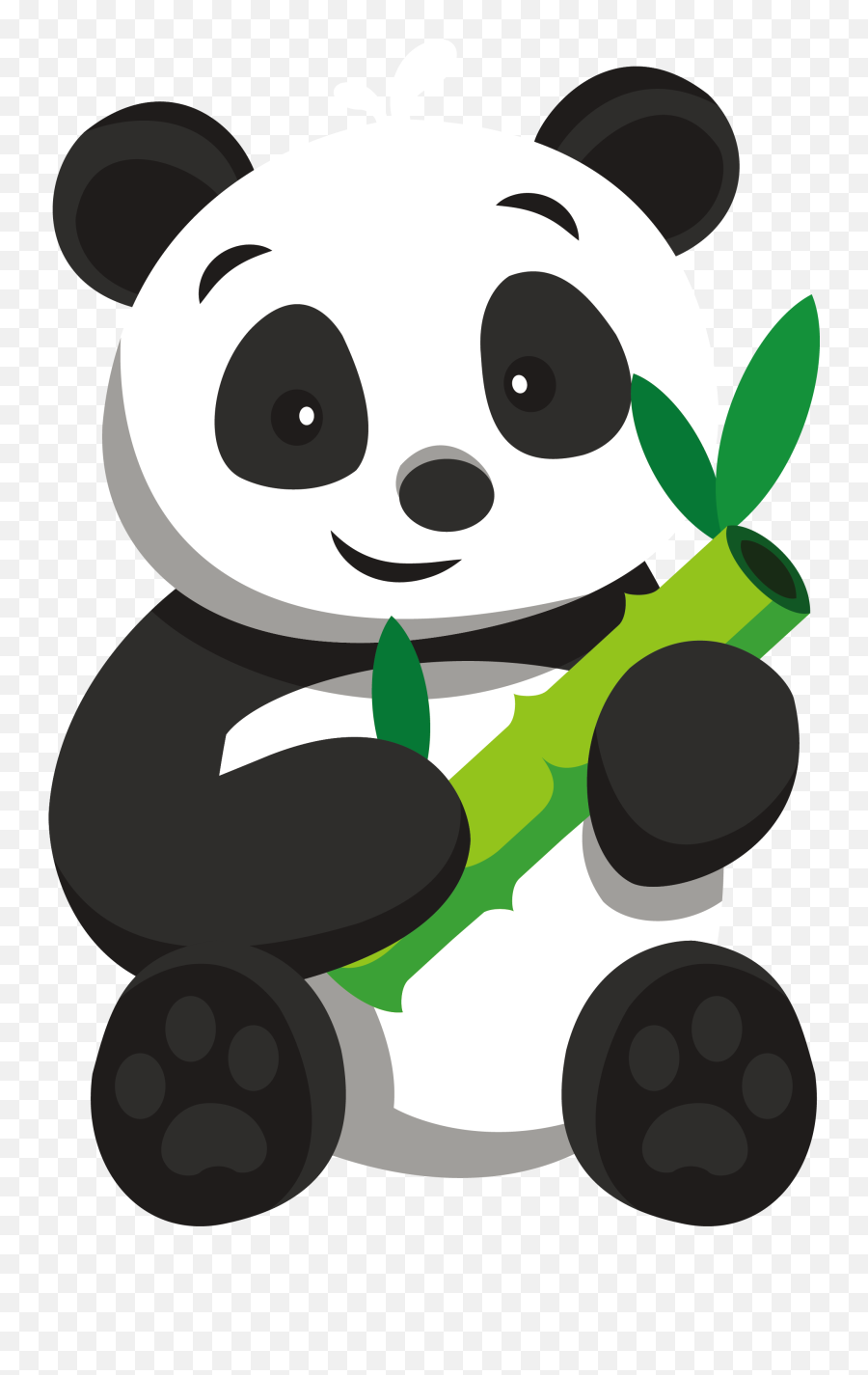 Bamboo Border - Panda Clip Art Emoji,Bamboo Clipart