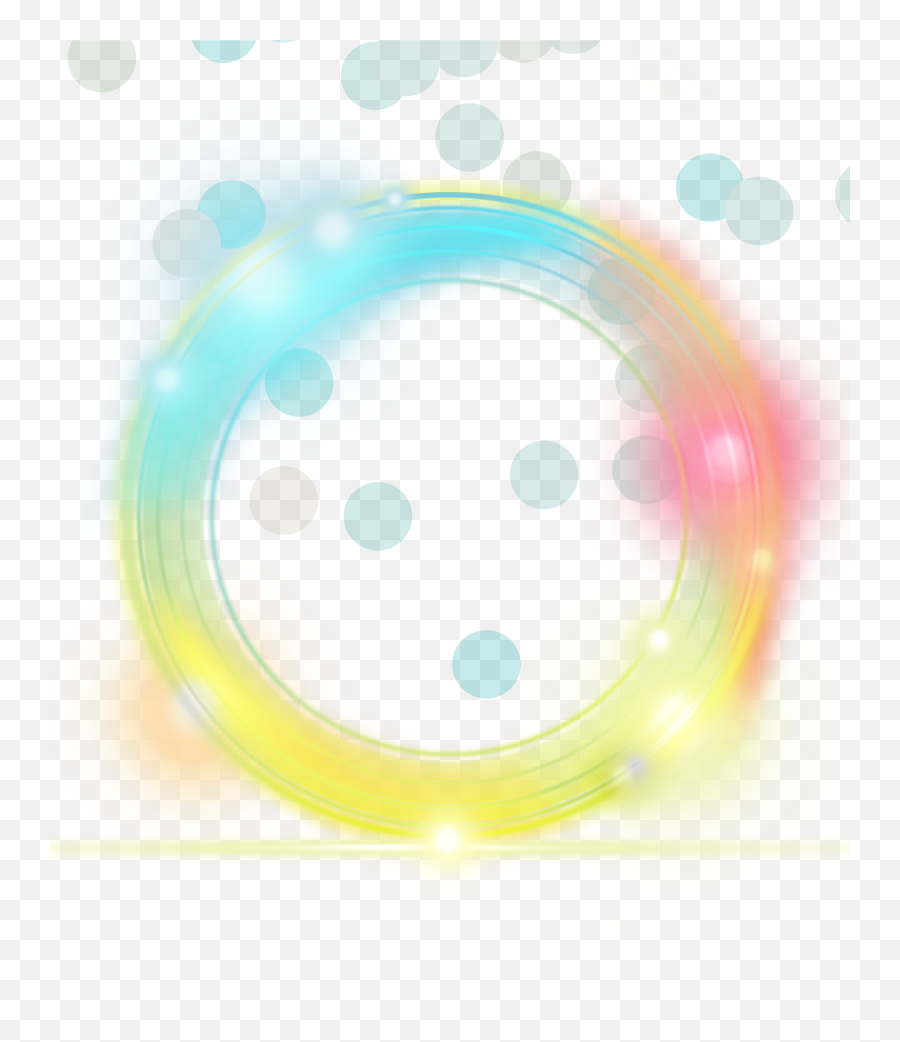 Download Simple Light Effect Yellow Element Euclidean Vector - Effect Light Png Download Emoji,Light Effect Png
