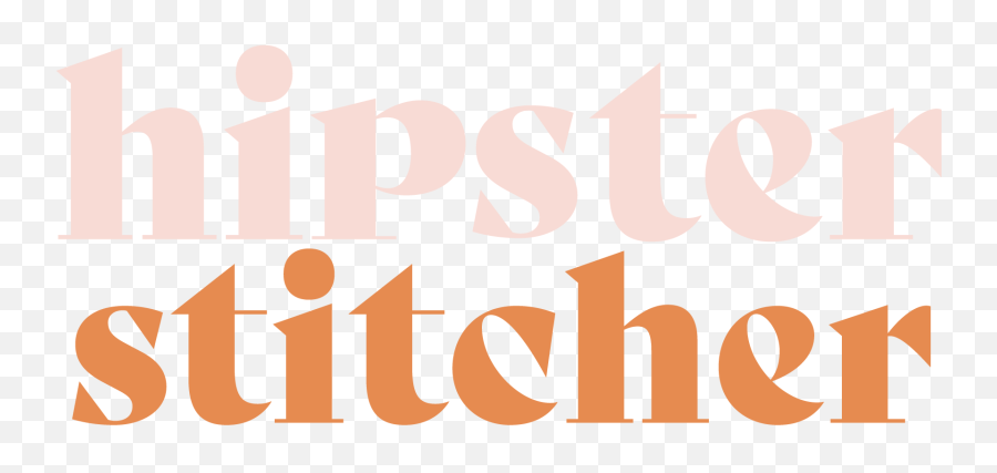 Hipster Stitcher Modern Hand Embroidery - Language Emoji,Stitcher Logo